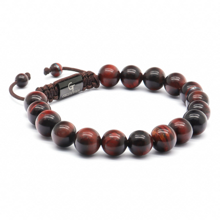 Perlenarmband aus rotem Tigerauge