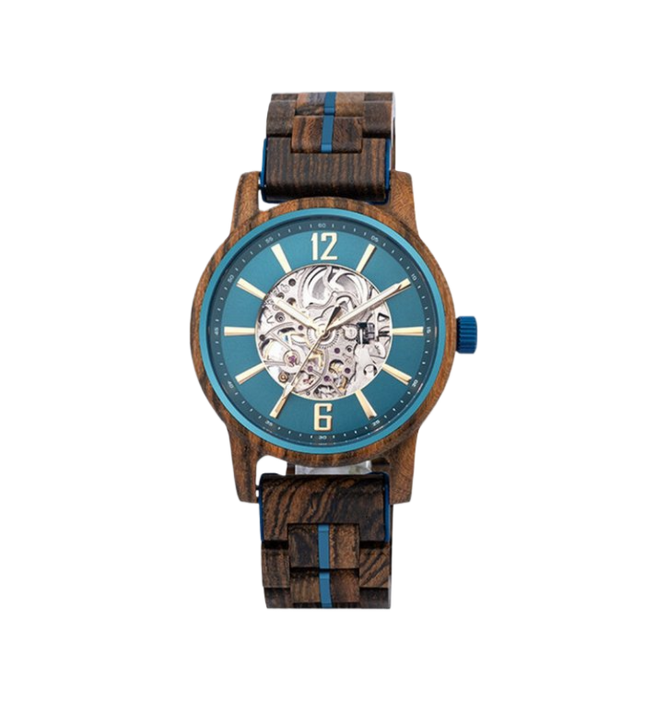 Neptun aus Zebraholz & Edelstahl