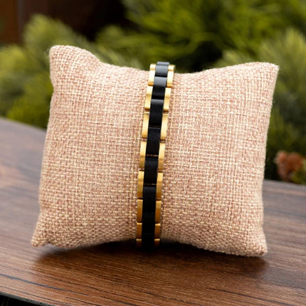 Herrenarmband aus Holz - Gelbe Ulme