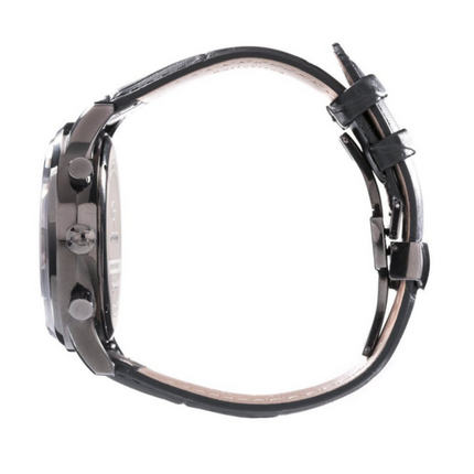 Chronograph mit Lederarmband
