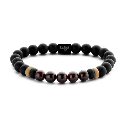 Chunky Naturstein Perlen Armband
