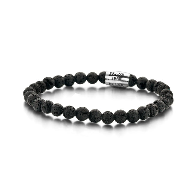 Lavastein Perlen Armband