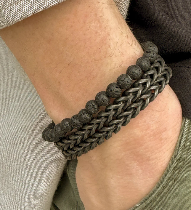 Lavastein Armband
