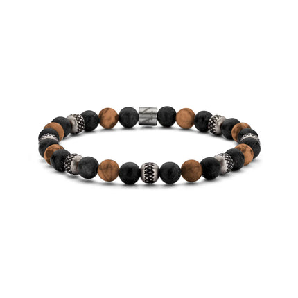 Naturstein Mix Perlen Armband