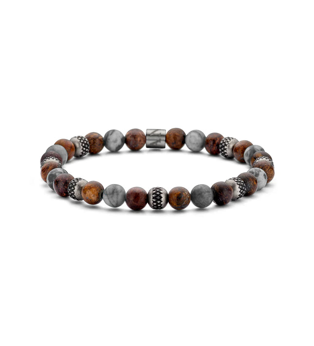 Perlenarmband aus Naturstein