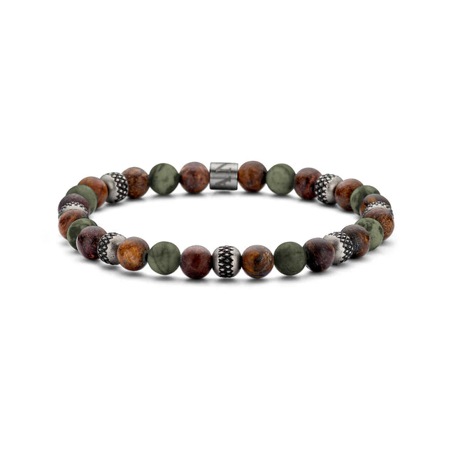 Naturstein Mix Perlen Armband