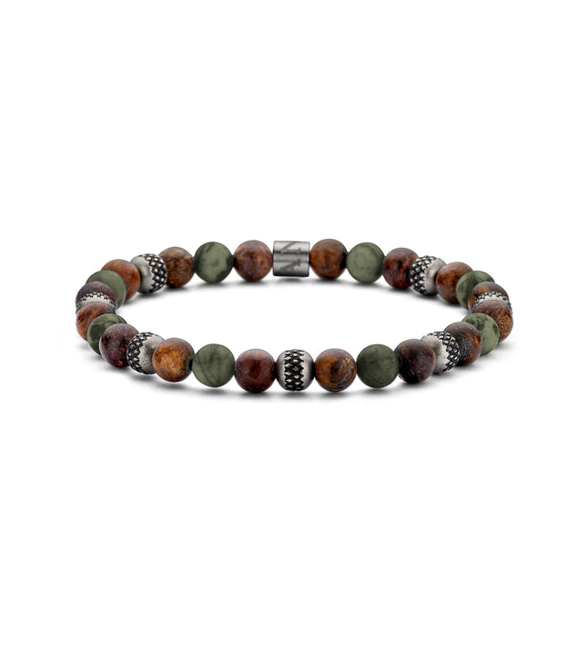 Perlenarmband aus Naturstein