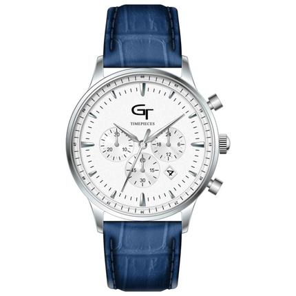 Chronograph mit Lederarmband