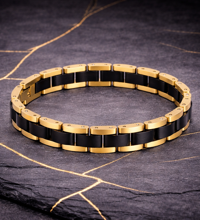 Gelbe Ulme aus Ebenholz & Edelstahl