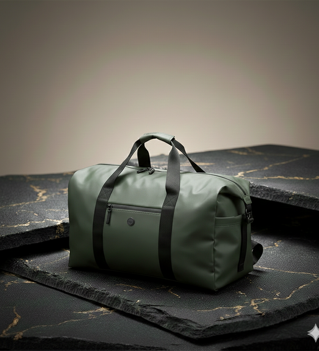 BILLYBELT NOMAD 37L | Wasserdichter Premium Weekender (Khaki)