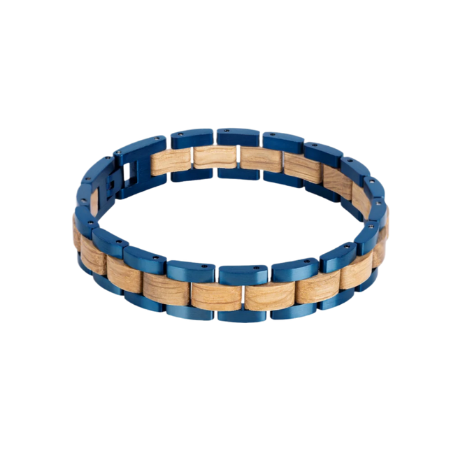 Armband aus Holz - Blaue Kiefer