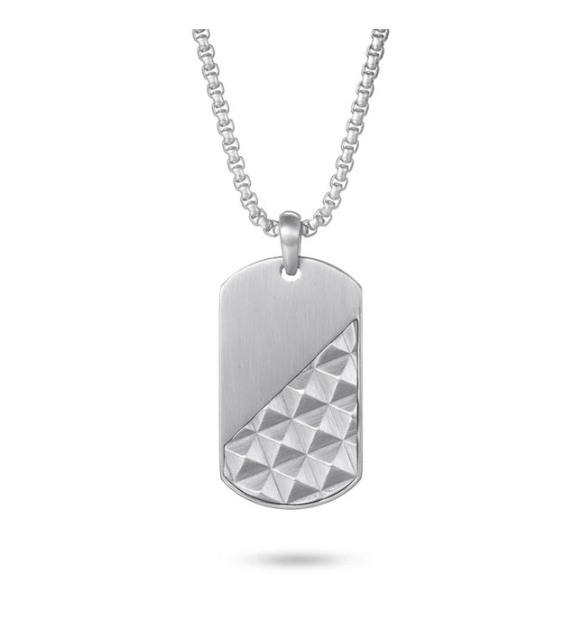 Hundemarke Halskette Pyramide