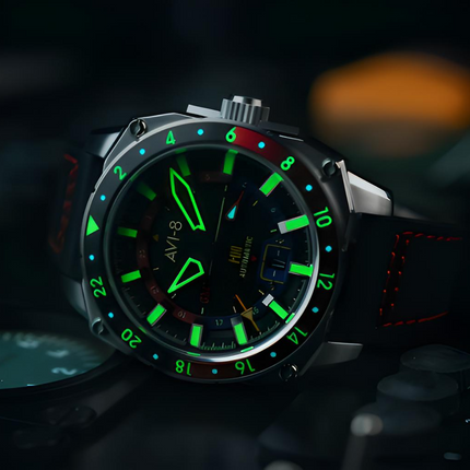AVI-8 – HAWKER HUNTER ATLAS GMT AUTOMATIC