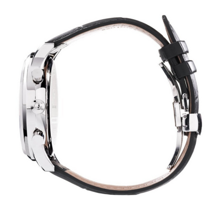 Chronograph mit Lederarmband