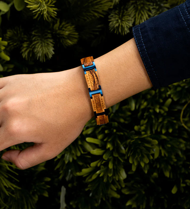 Mango aus Olivier-Holz & Edelstahl