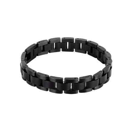 Herrenarmband aus Holz - Schwarze Kiefer