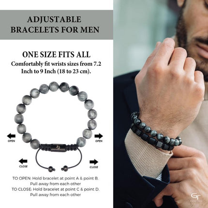 Perlenarmband „EAGLE EYE“
