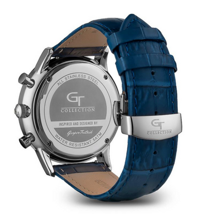 Chronograph mit Lederarmband