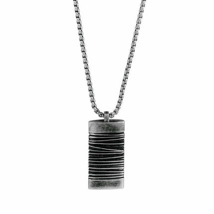 Halskette mit rechteckigem Charme