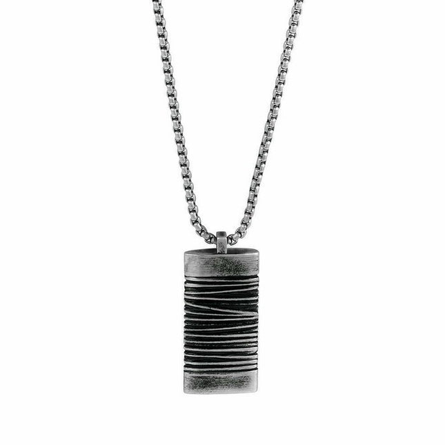 Halskette mit rechteckigem Charme