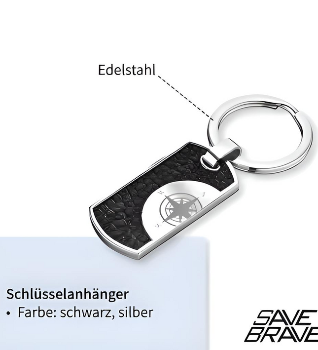 Schlüsselanhänger Havanna aus Edelstahl